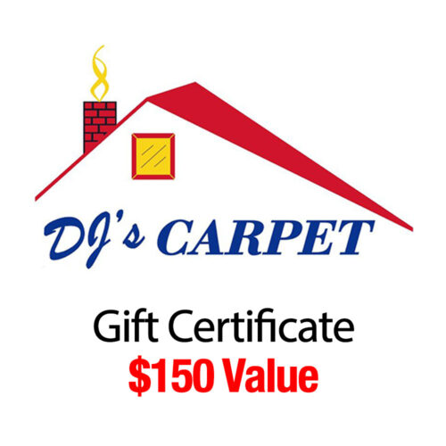 DJ's Carpet $150 Gift Certificate