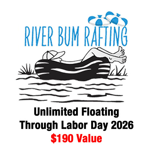 River Bum Rafting $190 Gift Basket