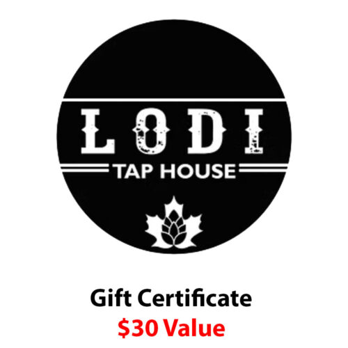 Lodi Tap House $30 Gift Card