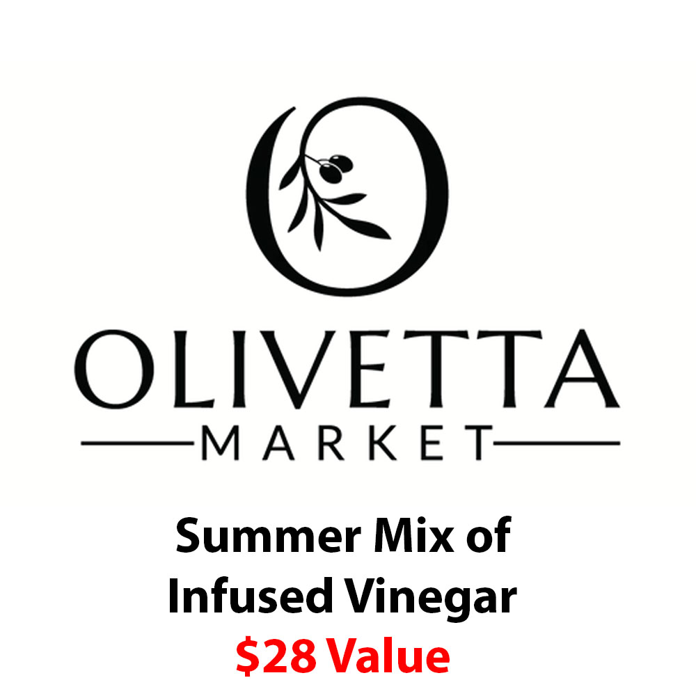 Olivetta Market $28 Summer Mix of Infused Vinegar